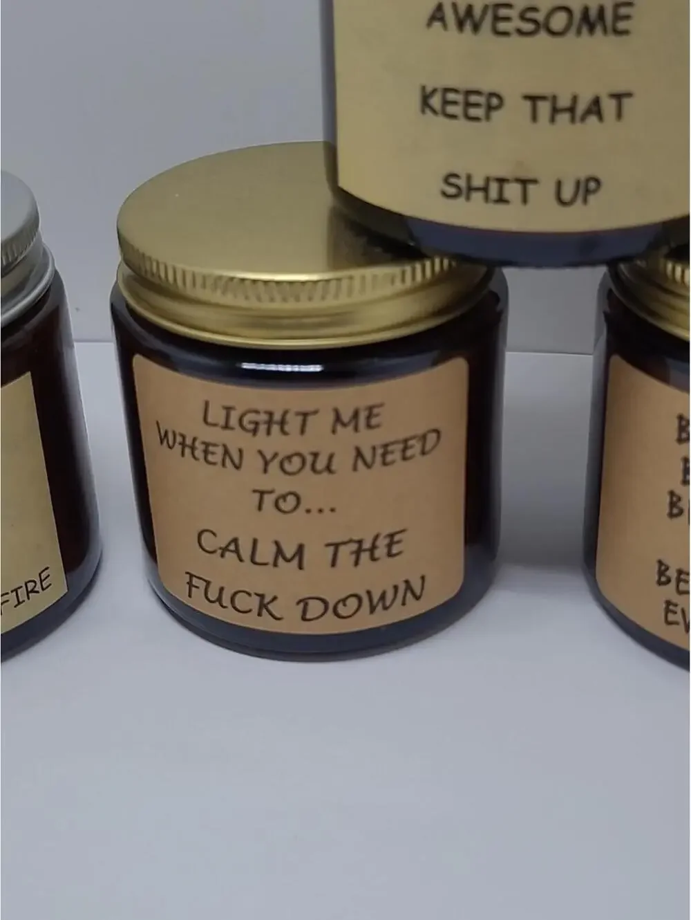 (4) Inspirational Candle Awesome Candle Appreciation Gift for Women Coworkers